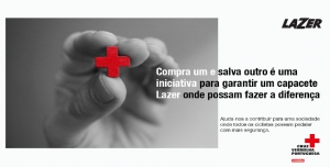 Acção humanitária da LAZER. “Compra um, salva outro”.