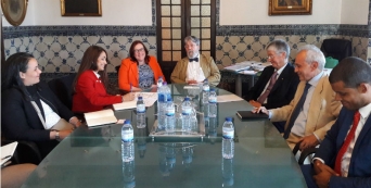 Ministra da Mulher da República Dominicana em visita à CVP